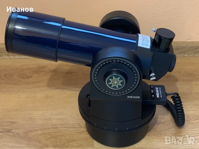 Продавам телескоп Meade ETX 70 - рефрактор, снимка 4 - Друга електроника - 53471971