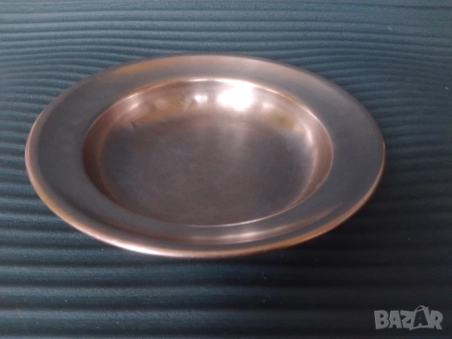 Здрава и масивна метална чиния за затопляне на храна (инокс), снимка 2 - Чинии - 51960989