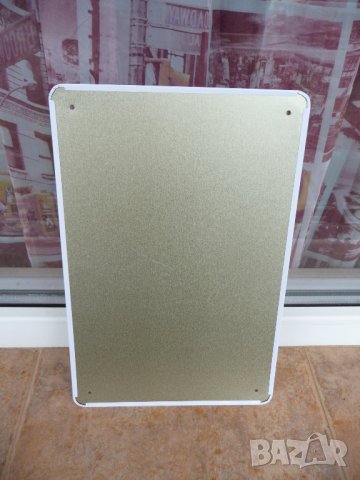 Метална табела кафе 100% натурално истинско оригинално барче, снимка 3 - Декорация за дома - 43107204