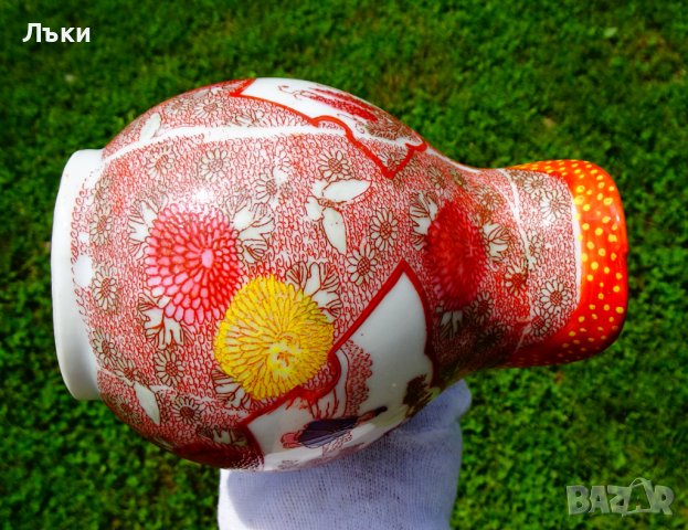 Кана японски порцелан 1926 г. , снимка 4 - Антикварни и старинни предмети - 37156319