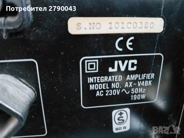 усилвател JVC, снимка 6 - Ресийвъри, усилватели, смесителни пултове - 52892370