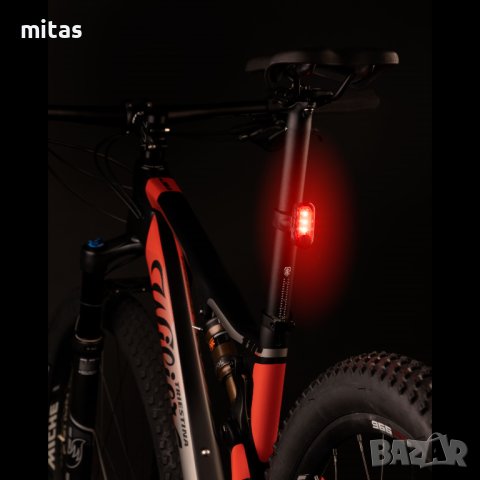 Задна светлина за велосипед PILL 12LM, 3 x LED, USB, снимка 4 - Аксесоари за велосипеди - 40703913