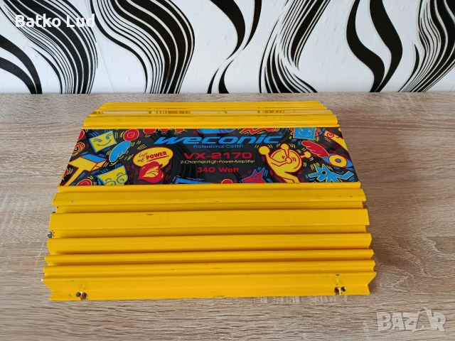 Усилвател Weconic VX-2170, снимка 2 - Ресийвъри, усилватели, смесителни пултове - 53391025