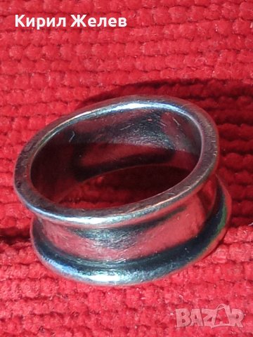 СРЕБЪРНА АРТ ДИЗАЙНЕРСКА ХАЛКА ПРЪСТЕН МАСИВНО СРЕБРО 925 БУТИКОВО БИЖУ 25988, снимка 15 - Пръстени - 35950814