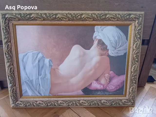 Красива рамка за картина от дърворезба