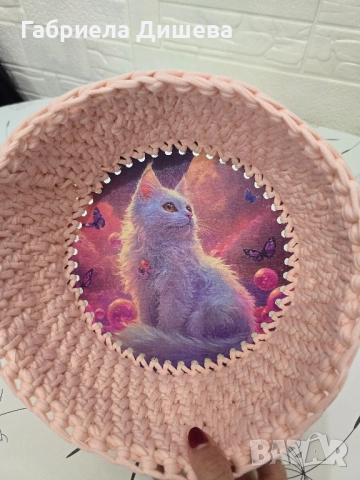 Ръчно плетени панери, снимка 14 - Декорация за дома - 52243258