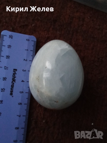 Яйце от лунен камък 51762, снимка 9 - Антикварни и старинни предмети - 52717048