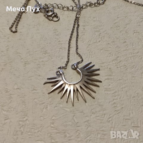 Сребърен синджир (230), снимка 11 - Колиета, медальони, синджири - 43385689