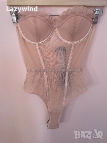 Боди тип корсет Nasty gal, снимка 3 - Корсети, бюстиета, топове - 43802171