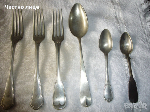 Немски офицерски фронтови прибори за хранене от I-ва Световна война