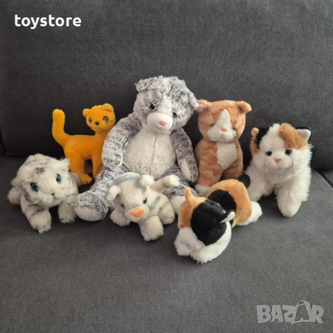 Лот Плюшени играчки Котки, снимка 2 - Плюшени играчки - 50995588