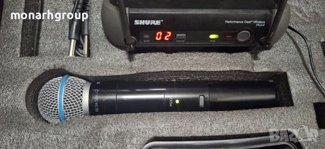 Музикална система SHURE PGX4, снимка 4 - Аудиосистеми - 50691950
