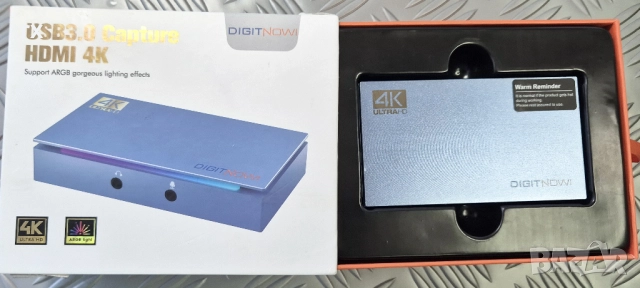 4k hdmi видео кепчър, снимка 2 - Кабели и адаптери - 50489668