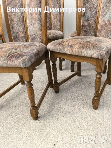 Комплект от 4 трапезни стола , снимка 5 - Столове - 49349711