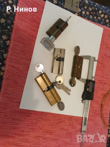 Патронник със секретни ключове 85 мм разностранен, снимка 7 - Входни врати - 35010779