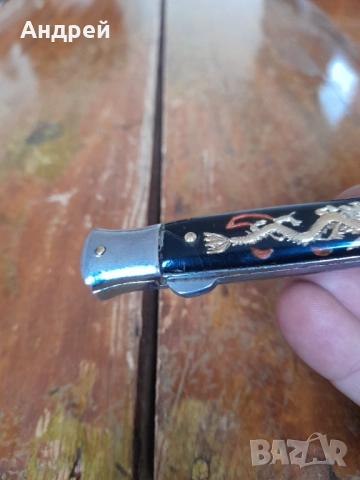Стар джобен нож,ножче,ножка #153, снимка 9 - Други ценни предмети - 52079333