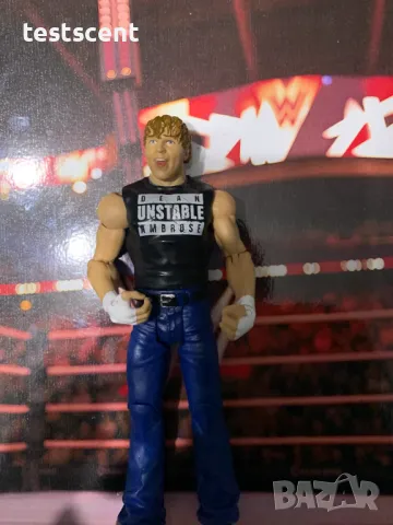 Екшън фигура WWE Jon Moxley Dean Ambrose Дийн Амброуз Basic играчка WWE AEW Unstable, снимка 7 - Колекции - 48509067