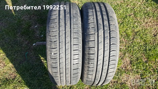 2бр летни гуми 185/60R14. Hankook KinergyEco. DOT 3113. 6.5мм дълбочина на шарката. Цената е за комп, снимка 5 - Гуми и джанти - 32318189