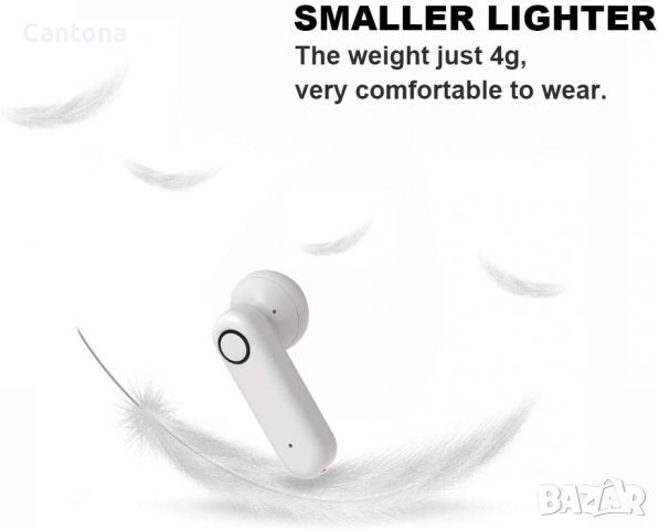 Yobola T2 Bluetooth 5.0 безжични слушалки, до 56H Playtime, 3D стерео, микрофон, докинг за зареждане, снимка 4 - Безжични слушалки - 37862263