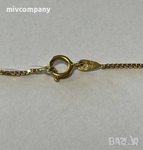 Златен синджир 3.18гр.52см., снимка 2 - Колиета, медальони, синджири - 52615964