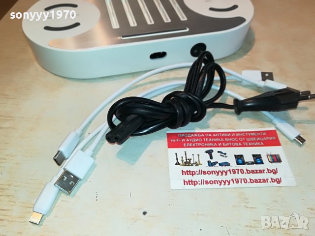 ALLCACA-TWO WIRELESS 4USB SMART CHARGER 2804221148, снимка 2 - Мрежови адаптери - 36589002