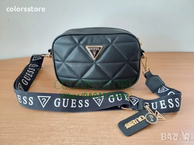 Черна чанта Guess-SG86te