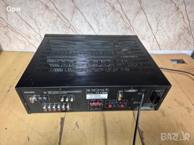 Усилвател ресийвър PHILIPS FR-731, снимка 4 - Ресийвъри, усилватели, смесителни пултове - 50853818