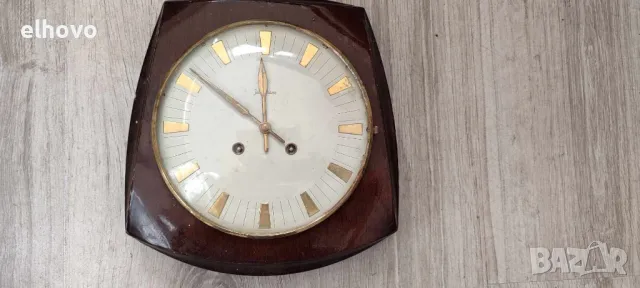Стар немски часовник Junghans, снимка 2 - Антикварни и старинни предмети - 48125622