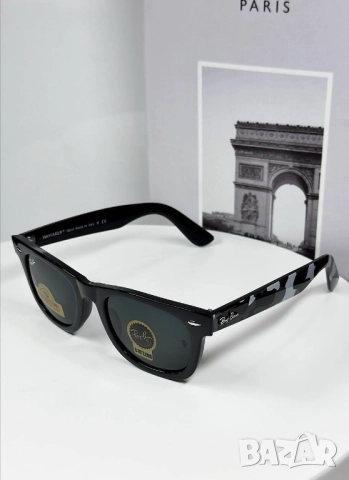 очила с калъф, кутия и ув защита ray ban gucci, снимка 4 - Слънчеви и диоптрични очила - 51450604