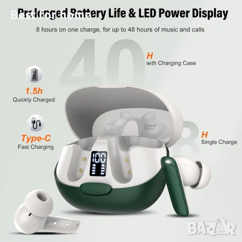 Слушалки с AI преводач, 3-в-1 слушалки с гласов преводач, 164 езика, снимка 7 - Слушалки и портативни колонки - 53232083