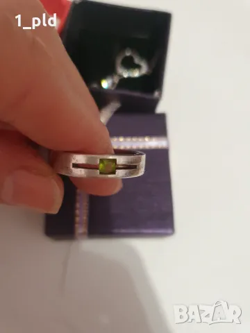 Нови сребърни обеци, синджири и пръстени, снимка 3 - Обеци - 48159487