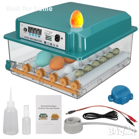 Undres Напълно автоматичен инкубатор за развъждане на птици, инкубатор за яйца