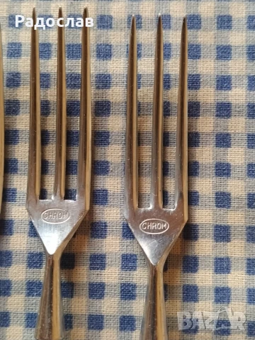 ножове и вилици Solingen стара изработка , снимка 7 - Прибори за хранене, готвене и сервиране - 51410878