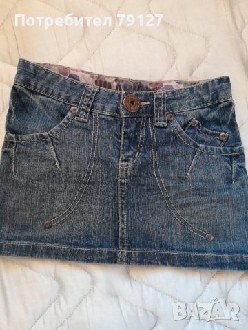 детски дънкови полички, снимка 11 - Детски рокли и поли - 23909743