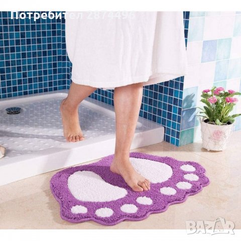2710 Килим за баня  - голяма стъпка, снимка 13 - Други стоки за дома - 35343196