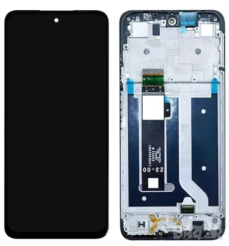 Дисплей за Motorola G34, тъч екран, с рамка, LCD, тъчскрийн, LED, Moto G34, XT2363, тъч скрийн, снимка 4 - Резервни части за телефони - 49305540