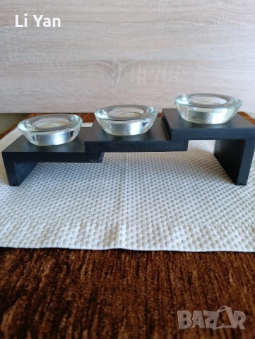 Свещник трио