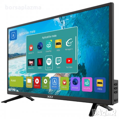 Телевизор Nei 32NE4700, 32" (80 см), Smart, HD, LED, снимка 1 - Телевизори - 33496266