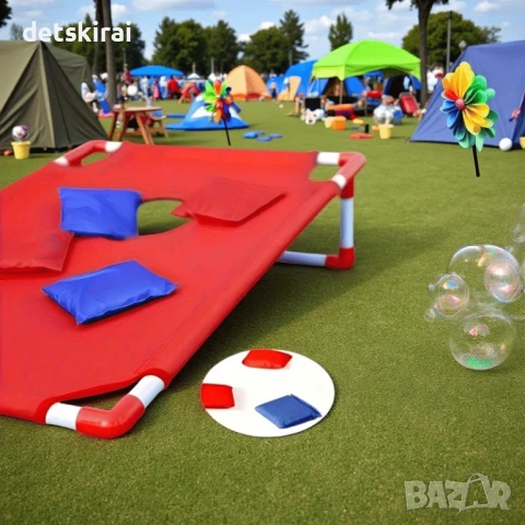 К-т с дъска и торбички за хвърляне, снимка 8 - Образователни игри - 50943909