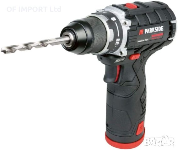 Безчетков Винтоверт PARKSIDE 12V Li-Ion PBSPA 12 A1, снимка 3 - Винтоверти - 40829457