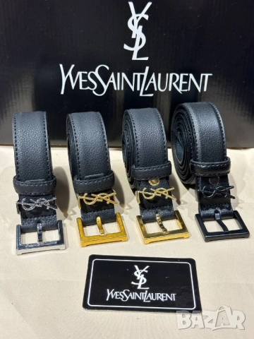 колани от естествена кожа в кутия ysl saint laurent , снимка 4 - Колани - 52031420