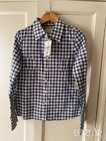 Детска Маркова Риза каре за момиче 116см.