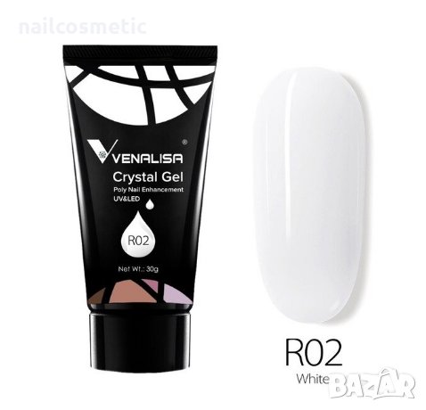 Полигел / Polygel CRYSTAL VENALISA ЗА ИЗГРАЖДАНЕ 30ГР, снимка 3 - Продукти за маникюр - 32816669