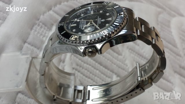 САМОНАВИВАЩ СЕ МЪЖКИ ЧАСОВНИК ROLEX SUBMARINER, снимка 4 - Мъжки - 34644402