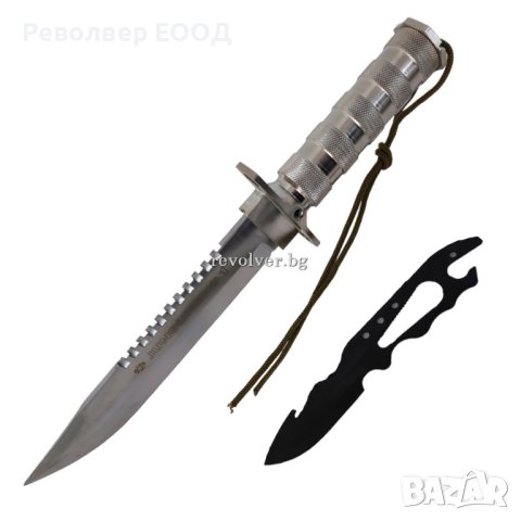 Ловен нож JUNGLE KING А-19 SILVER, снимка 4 - Ножове - 43957001