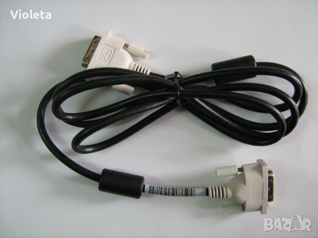 Кабел DVI към DVI HOTRON E246588 AWM STYLE 20276 - 80°C, 30 V, VW-1, снимка 2 - Кабели и адаптери - 43790152