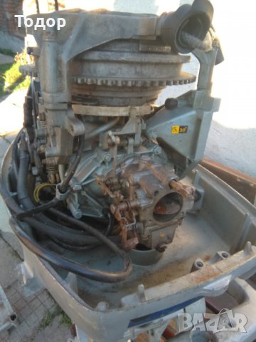 Продавам извънбордов двигател EVINRUDE 25HP, внос от Италия за части, снимка 5 - Воден транспорт - 35345311