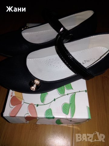 Детски черни обувки, снимка 3 - Детски обувки - 26404031