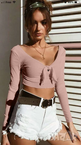 Изчистена дамска блуза  