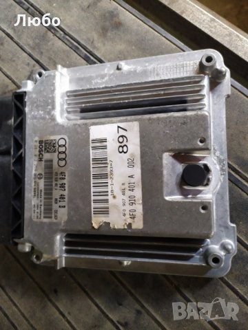 Еку компютър за двигател 4f0 910 401 A за Ауди А6 Ц6 4ф 3.0тди БМК Audi A6 C6 4F 3.0tdi BMK, снимка 1